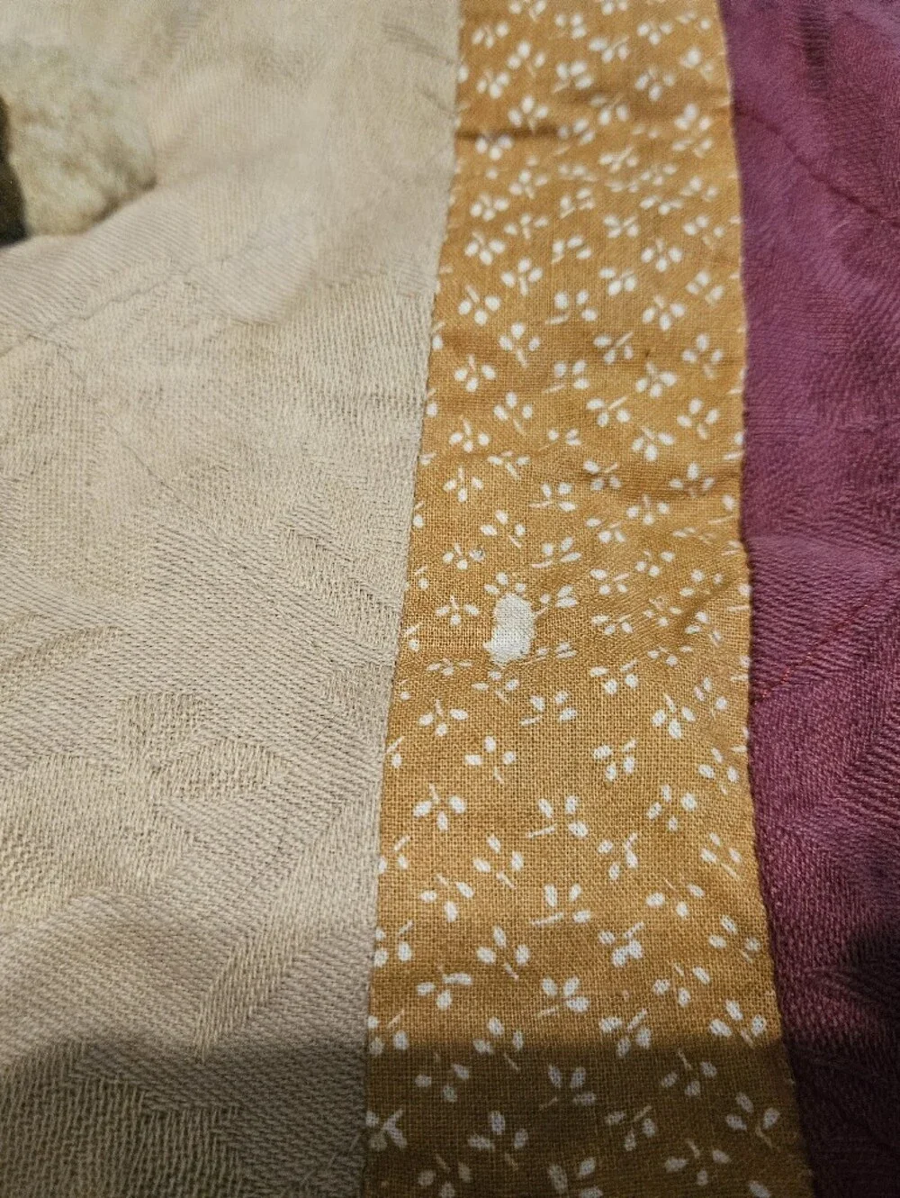 Vintage Cracker Barrel 3D Teddy Bear Quilt Crib Blanket Wall Hanging